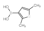 2,5-二甲基噻吩-3-硼酸 结构式