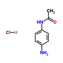 4-氨基乙酰苯胺盐酸盐 结构式
