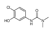 Urea, N'-(4-chloro-3-hydroxyphenyl)-N,N-dimethyl- 结构式