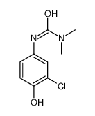 1-(3-氯-4-羟基苯基)-3,3-二甲基脲 结构式