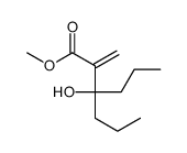 3-羟基-2-亚甲基-3-丙基己酸甲酯 结构式