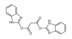丙二酸-1,3-二(1H-苯并咪唑-2-基)酯 结构式