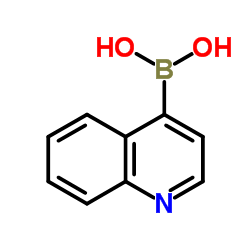4-喹啉硼酸 结构式