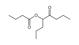 Butanoic acid, 2-oxo-1-propylpentyl ester 结构式
