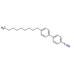 4-氰基-4'-壬基联苯 结构式