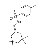 对甲苯磺酸-2-(3,3,5,5-四甲基环己亚基)酰肼 结构式