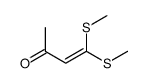 4,4-双(甲基硫基)丁-3-烯-2-酮 结构式