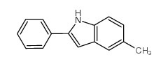 5-甲基-2-苯基吲哚 结构式