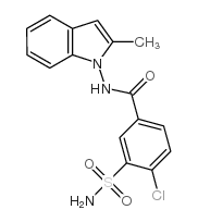 脱氢吲达帕胺 结构式