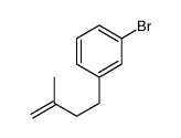 3-(3-甲基-3-丁烯-1-基)溴苯 结构式