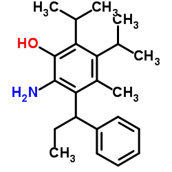 2-[3-(二异丙胺基)-1-苯丙基]-4-甲基苯酚 结构式