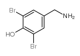 3,5-二溴-4-羟基苄胺 结构式