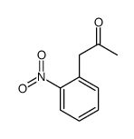 1-(2-硝基苯基)丙烷-2-酮 结构式