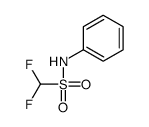 1,1-二氟-N-苯基甲磺酰胺 结构式
