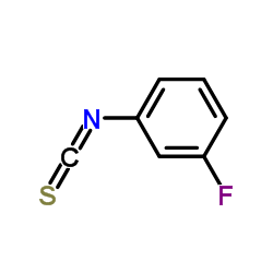 异硫氰酸(3-氟苯)酯 结构式