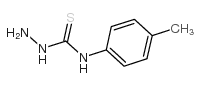 4-(4-甲苯基)-3-氨基硫脲 结构式