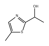 1-(5-甲基噻唑-2-基)乙醇-1-醇 结构式