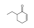2-Cyclohexen-1-one, 6-ethyl- 结构式