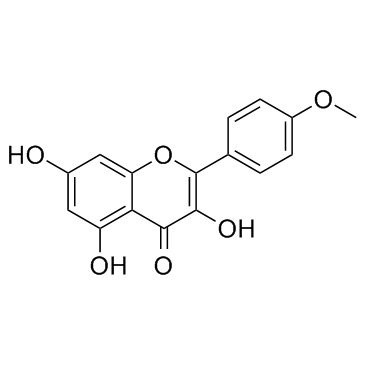山奈素 结构式