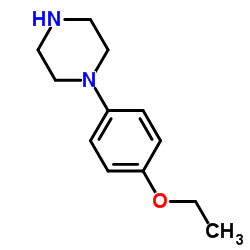 1-(4-乙氧基苯基)哌嗪 结构式