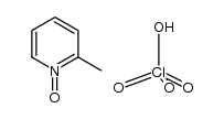 2-甲基吡啶-N-氧化物 高氯酸盐(2:1) 结构式