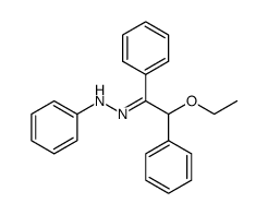 2-乙氧基-1,2-二苯基乙酮苯腙 结构式