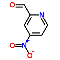 4-硝基-2-吡啶甲醛 结构式