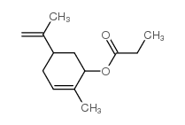 丙酸香芹酯 结构式