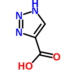 1H-[1,2,3]三氮唑-5-羧酸 结构式