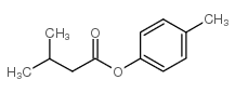 3-甲基丁酸-4-甲苯酯 结构式
