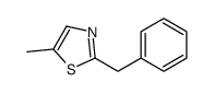 2-苄基-5-甲基噻唑 结构式