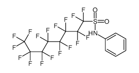 十七氟-N-苯基-1-辛烷磺酰胺 结构式