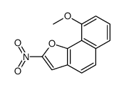 9-甲氧基-2-硝基萘并(1,2-b)呋喃 结构式
