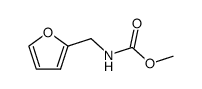 Carbamic acid, N-(2-furanylmethyl)-, methyl ester 结构式