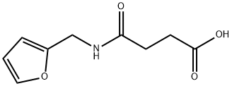 N-FURAN-2-YLMETHYL-SUCCINAMIC ACID 结构式