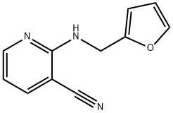 2-(呋喃-2-基甲氨基)烟腈 结构式