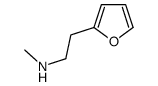 2-(呋喃-2-基)-N-甲基乙烷-1-胺 结构式