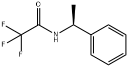 2,2,2-三氟-N-[(S)-α-甲苄基]乙酰胺 结构式