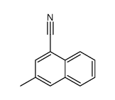 3-甲基萘-1-甲腈 结构式