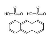 1,8-蒽二磺酸 结构式