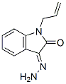 1-烯丙基-3-肼基-1,3-二氢-2-吲哚酮 结构式