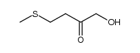 2-Butanone, 1-hydroxy-4-(methylthio)- 结构式