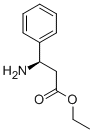 (R)-3-氨基-3-苯基丙酸乙酯 结构式