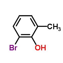 6-溴-2-甲基苯酚 结构式