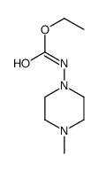 1-Piperazinecarbamicacid,4-methyl-,ethylester(7CI) 结构式