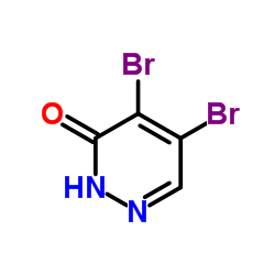 4,5-二溴-3[2H]-哒嗪酮 结构式