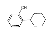 2-环己基苯酚 结构式