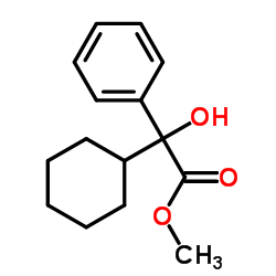 2-环己基-2-羟基苯乙酸甲酯 结构式