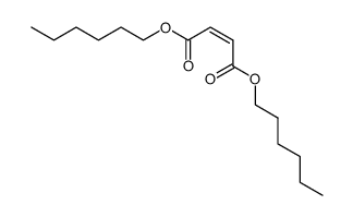 马来酸二己酯 结构式