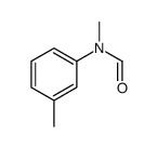 N-甲基-N-(3-甲基苯基)甲酰胺 结构式